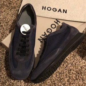 Hogan blue sneakers